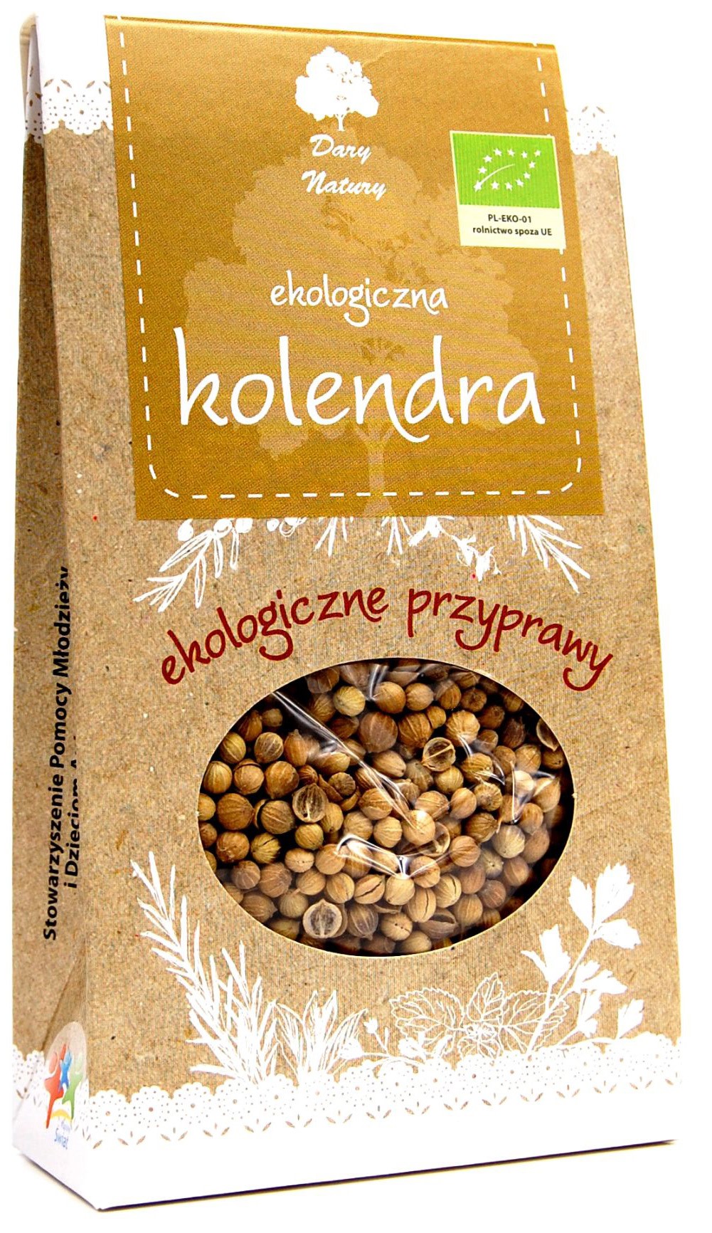 KOLENDRA ZIARNO BIO 30 g - DARY NATURY - obrazek 2