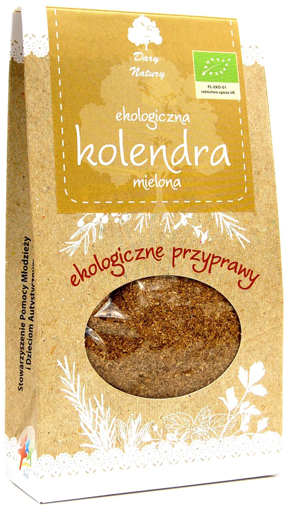 KOLENDRA MIELONA BIO 30 g - DARY NATURY - obrazek 2