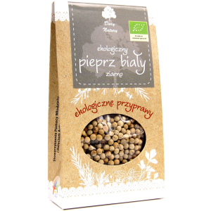 PIEPRZ BIAŁY ZIARNISTY BIO 30 g – DARY NATURY