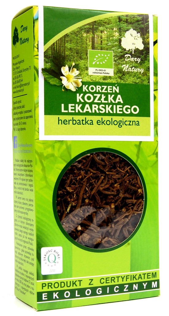 HERBATKA KORZEŃ KOZŁKA LEKARSKIEGO BIO 100 g - DARY NATURY - obrazek 2