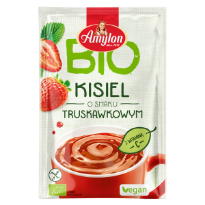 KISIEL INSTANT O SMAKU TRUSKAWKOWYM BEZGLUTENOWY BIO 30 g – AMYLON