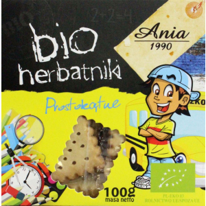 HERBATNIKI PROSTOKĄTNE BIO 100 g – BIO ANIA
