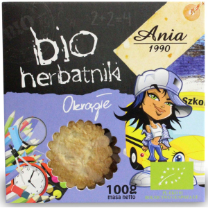 HERBATNIKI OKRĄGŁE BIO 100 g – BIO ANIA