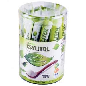 KSYLITOL W SASZETKACH (40 x 5 g) 200 g – SANTINI (FINLANDIA)