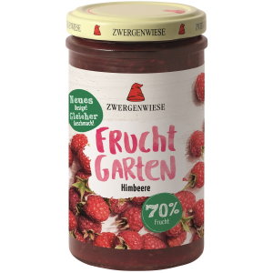 MUS MALINOWY (70 % OWOCÓW) BEZGLUTENOWY BIO 225 g – ZWERGENWIESE
