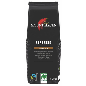 KAWA MIELONA ARABICA 100 % ESPRESSO FAIR TRADE BIO 250 g – MOUNT HAGEN