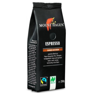 KAWA ZIARNISTA ARABICA 100 % ESPRESSO FAIR TRADE BIO 250 g – MOUNT HAGEN