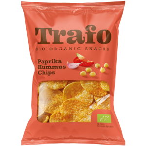 CHIPSY Z CIECIERZYCY PAPRYKOWO – CZOSNKOWE BIO 75 g – TRAFO