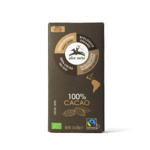 TABLICZKA GORZKA 100 % KAKAO BIO 50 g – ALCE NERO