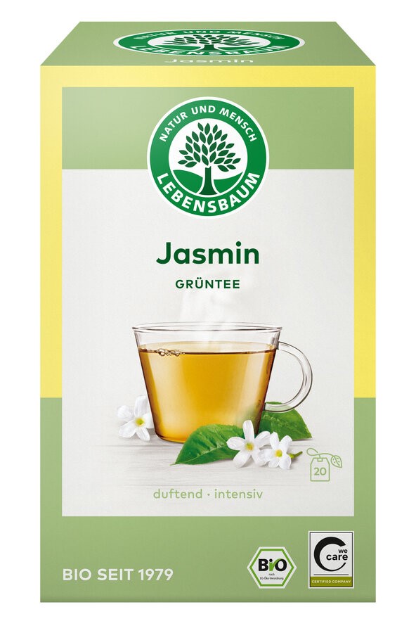 HERBATA ZIELONA JAŚMINOWA BIO (20 x 1,5 g) 30 g - LEBENSBAUM - obrazek 2