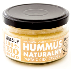 HUMMUS NATURALNY BIO 190 g – VEGA UP