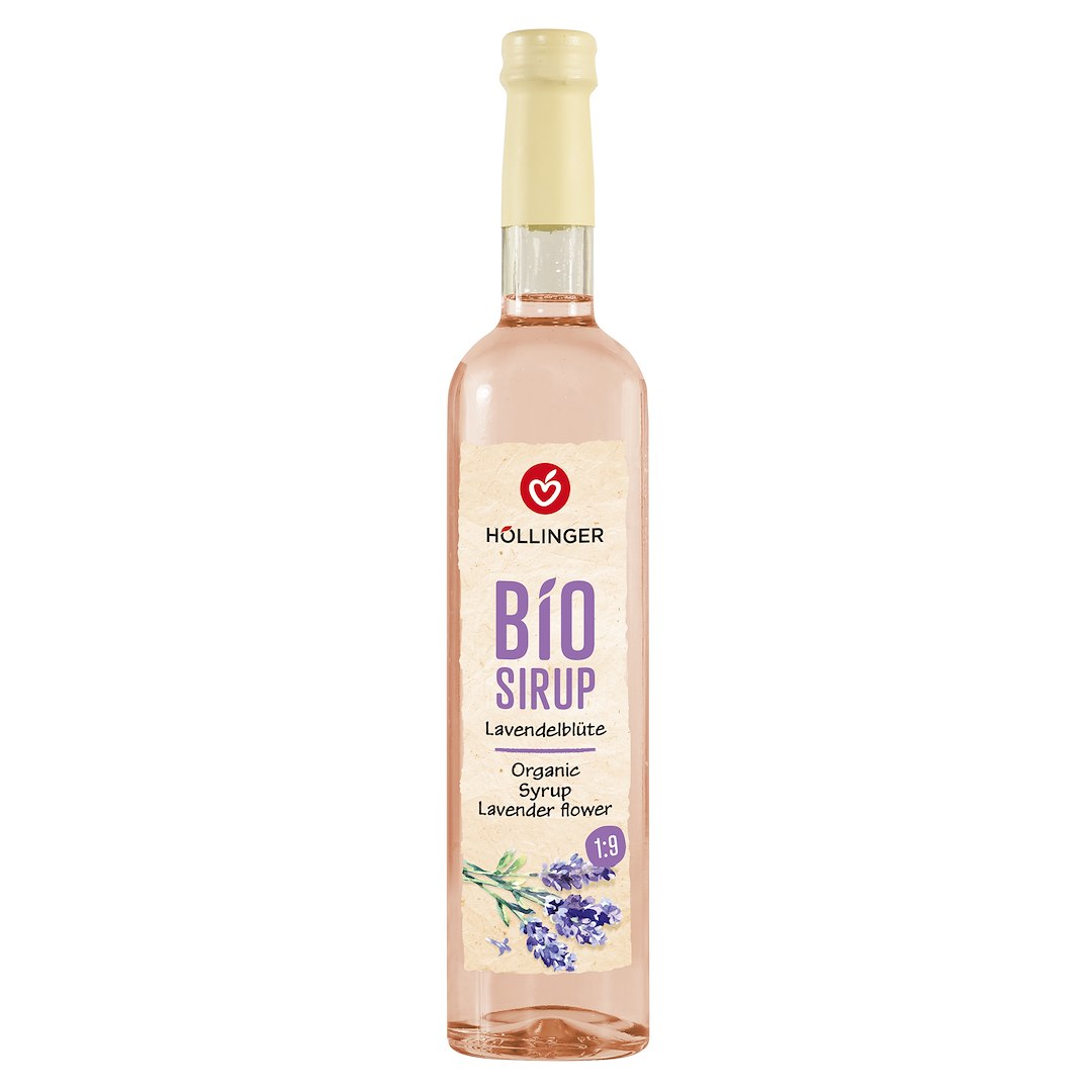 SYROP O SMAKU LAWENDY BIO 500 ml - HOLLINGER - obrazek 2
