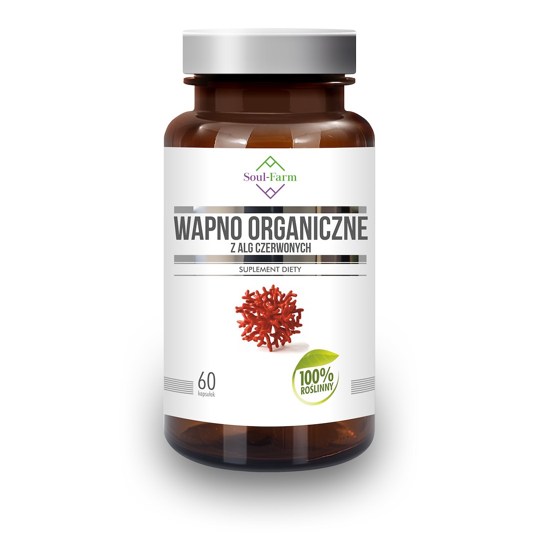 WAPŃ ORGANICZNY (800 mg) 60 KAPSUŁEK - SOUL FARM - obrazek 2