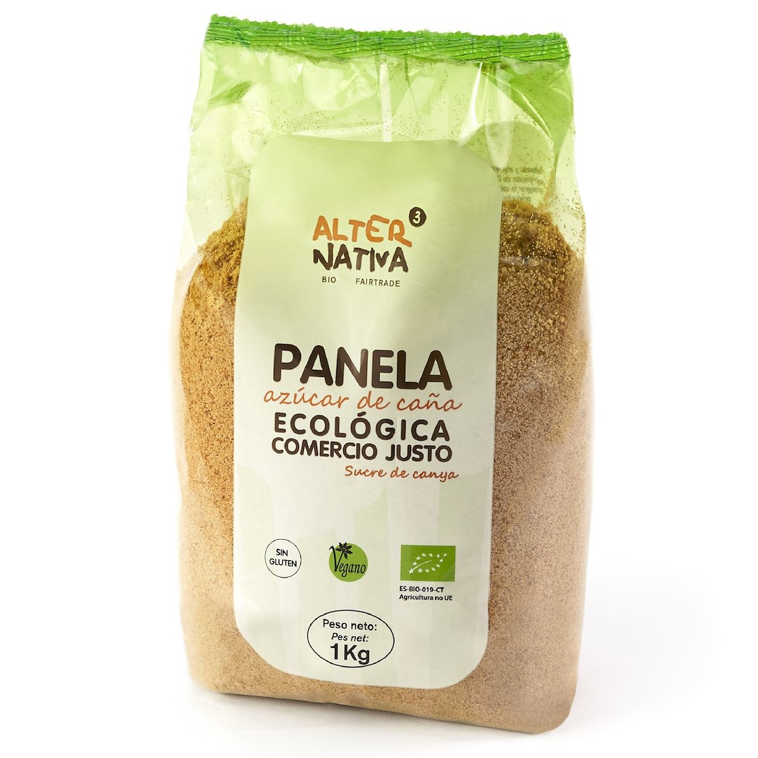 CUKIER TRZCINOWY PANELA BEZGLUTENOWY BIO 1 kg - ALTERNATIVA3 - obrazek 2