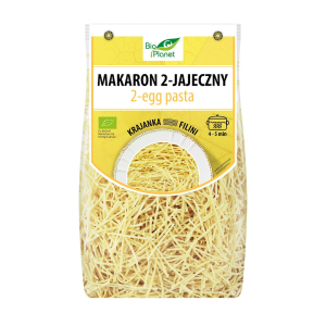 MAKARON (2-JAJECZNY SEMOLINOWY) KRAJANKA BIO 250 g – BIO PLANET