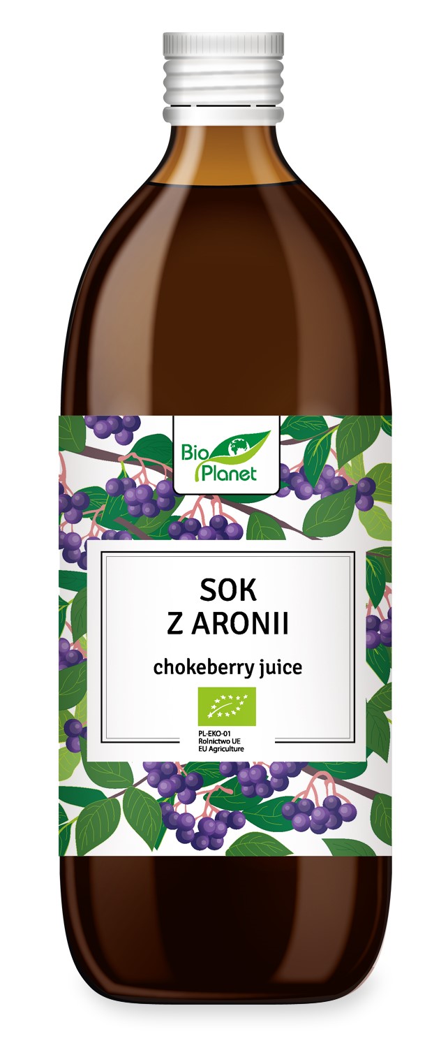 SOK Z ARONII NFC BIO 500 ml - BIO PLANET - obrazek 2