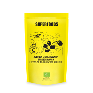 ACEROLA LIOFILIZOWANA SPROSZKOWANA BIO 100 g – BIO PLANET SUPERFOODS
