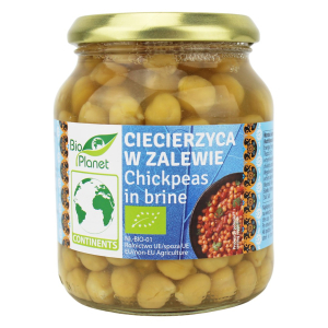 CIECIERZYCA W ZALEWIE BIO 350 g (230 g) (SŁOIK) – BIO PLANET