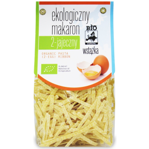 MAKARON (2-JAJECZNY SEMOLINOWY) WSTĄŻKI BIO 250 g – BIO PLANET