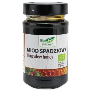 MIÓD SPADZIOWY BIO 300 g – BIO PLANET