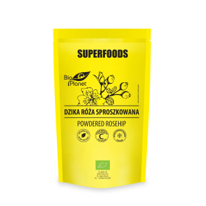 DZIKA RÓŻA SPROSZKOWANA BIO 150 g – BIO PLANET SUPERFOODS