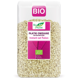PŁATKI OWSIANE BŁYSKAWICZNE BIO 600 g – BIO PLANET