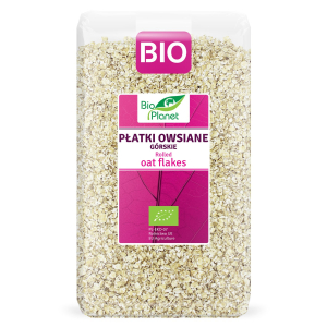 PŁATKI OWSIANE GÓRSKIE BIO 600 g – BIO PLANET