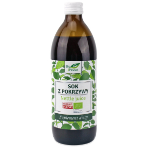 SOK Z POKRZYWY BIO 500 ml – BIO PLANET