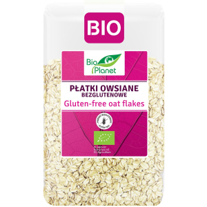 PŁATKI OWSIANE BEZGLUTENOWE BIO 1 kg – BIO PLANET