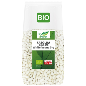 FASOLKA BIAŁA JAŚ BIO 1 kg – BIO PLANET