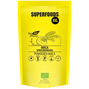 MACA SPROSZKOWANA BIO 750 g – BIO PLANET SUPERFOODS