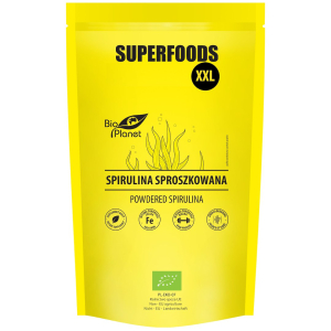 SPIRULINA SPROSZKOWANA BIO 600 g – BIO PLANET SUPERFOODS