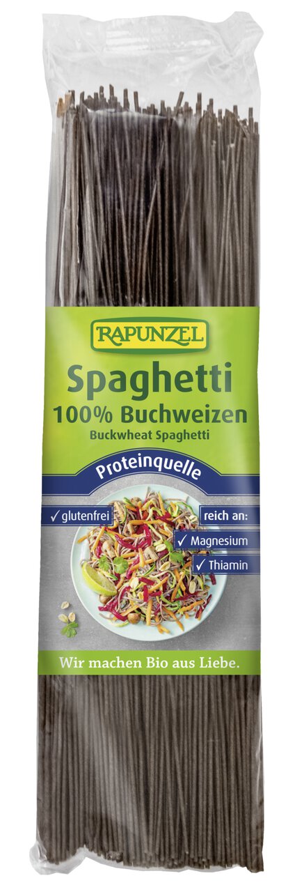 MAKARON (GRYCZANY) SPAGHETTI BEZGLUTENOWY BIO 250 g - RAPUNZEL - obrazek 2