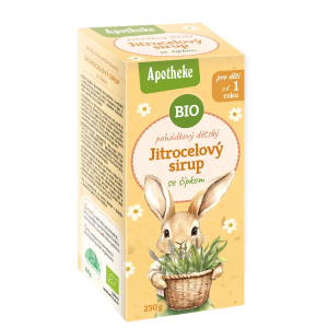SYROP DLA DZIECI Z BABKI LANCETOWATEJ I DZIKIEJ RÓŻY OD 1 ROKU BIO 250 g – APOTHEKE