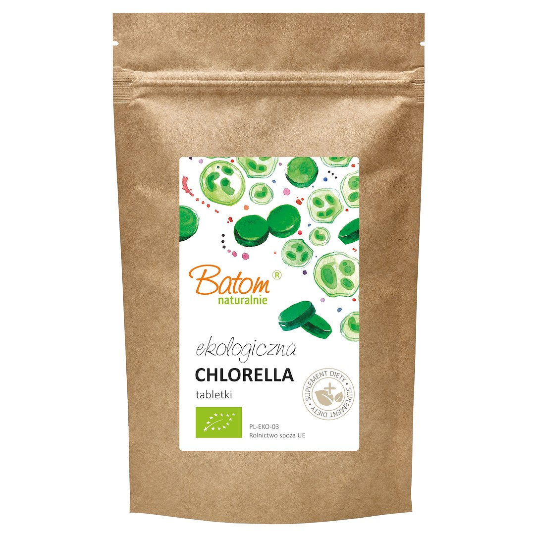 CHLORELLA BIO (400 mg) 625 TABLETEK - BATOM - obrazek 2