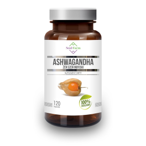 ASHWAGANDHA EKSTRAKT (500 mg) 120 KAPSUŁEK – SOUL FARM
