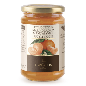 MARMOLADA Z MANDARYNEK SYCYLIJSKICH BIO 360 g – AGRISICILIA