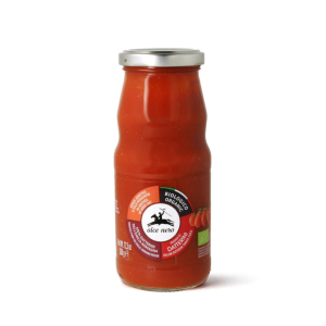 SOS POMIDOROWY PASSATA (Z POMIDORÓW DAKTYLOWYCH) BIO 350 g – ALCE NERO