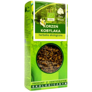 HERBATKA KORZEŃ KOBYLAKA BIO 50 g – DARY NATURY