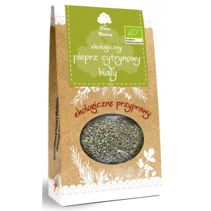 PIEPRZ BIAŁY CYTRYNOWY BIO 50 g – DARY NATURY