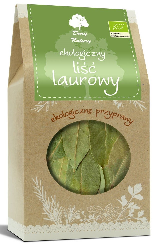 LIŚĆ LAUROWY BIO 50 g - DARY NATURY - obrazek 2