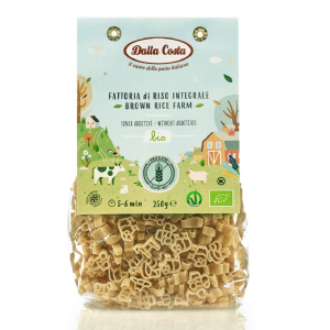 MAKARON (RYŻOWY RAZOWY) FARMA BEZGLUTENOWY BIO 250 g – DALLA COSTA