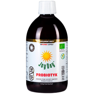 PROBIOTYK BEZGLUTENOWY BIO 500 ml – JOY DAY