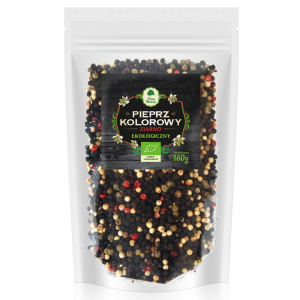 PIEPRZ KOLOROWY ZIARNISTY (UZUPEŁNIENIE) BIO 160 g – DARY NATURY