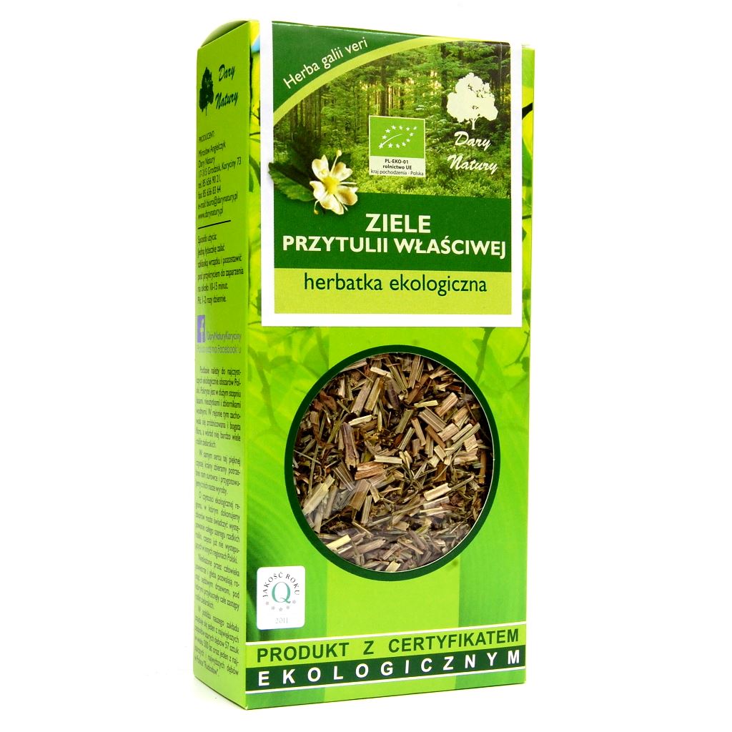 HERBATKA ZIELE PRZYTULI BIO 50 g - DARY NATURY - obrazek 2
