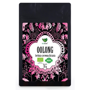 HERBATA CZERWONA LIŚCIASTA OOLONG BIO 70 g – ECOBLIK