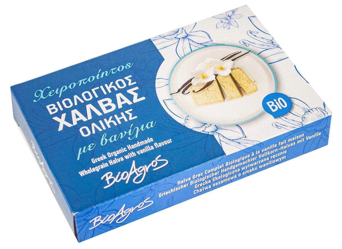 CHAŁWA WANILIOWA BIO 200 g - BIOAGROS - obrazek 2