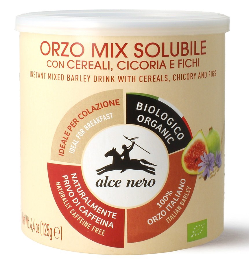 KAWA ZBOŻOWA INSTANT Z CYKORIĄ I FIGAMI BIO 125 g - ALCE NERO - obrazek 2
