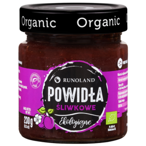 POWIDŁA ŚLIWKOWE BIO 230 g – RUNOLAND