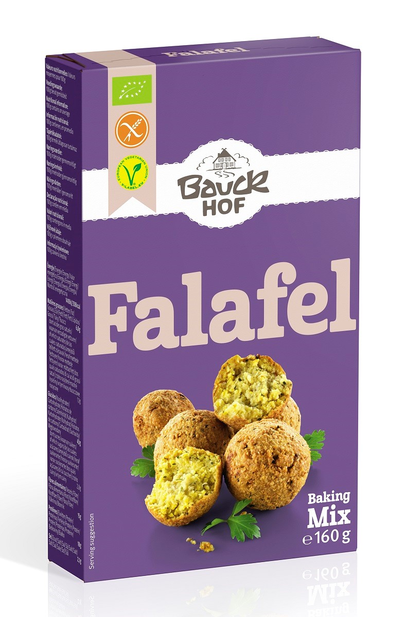 MIESZANKA NA FALAFEL BEZGLUTENOWA BIO 160 g - BAUCK MUHLE - obrazek 2
